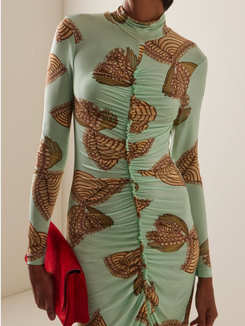 Ulla Johnson Ida Printed Jersey Maxi Dress